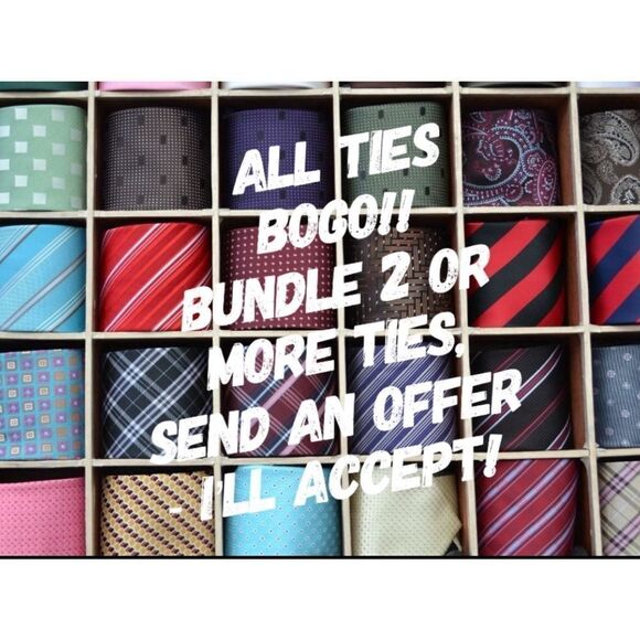 Amherst and Brock  Golf Themed Silk Tie - Picture 9 of 9